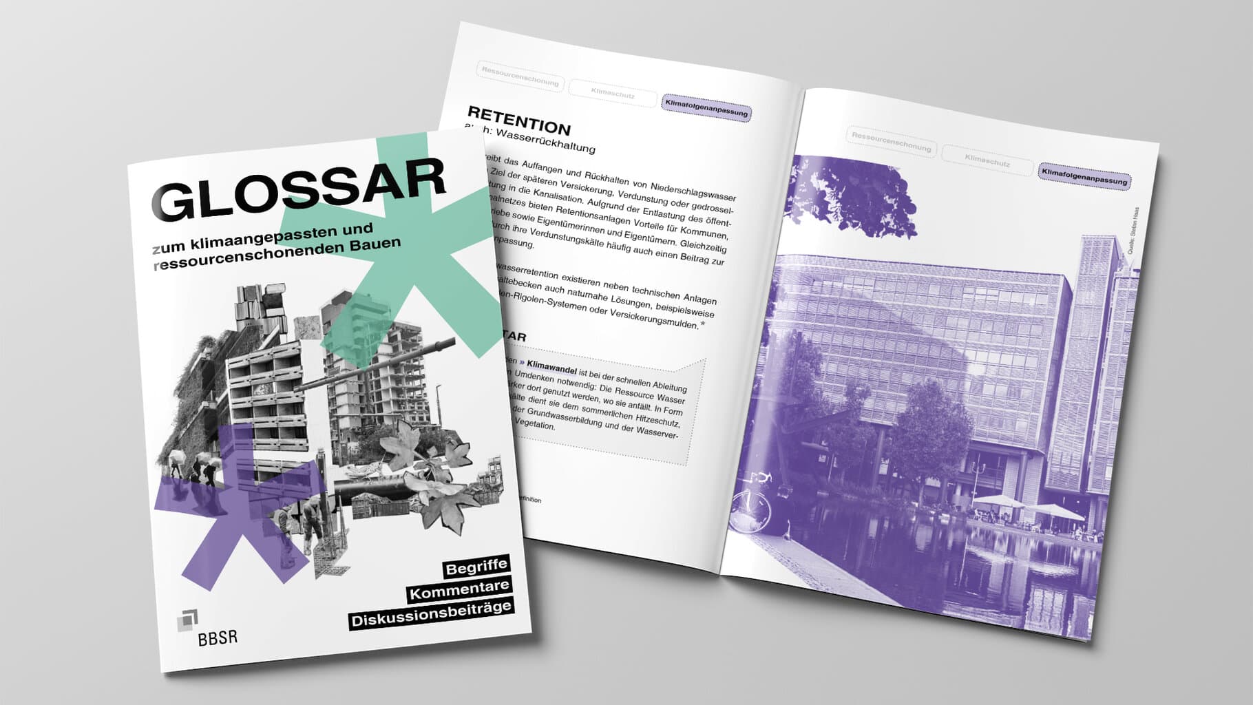 Glossar zum klimaangepassten und ressourcenschonenden Bauen © BBSR