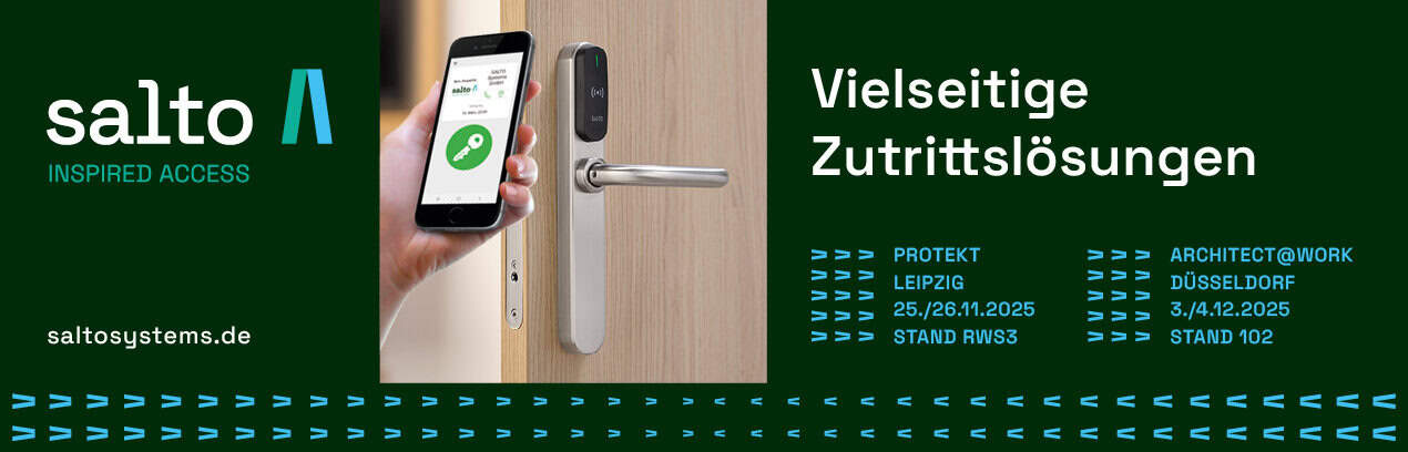Salto - Vielfältige Zutrittslösungen © Salto Systems