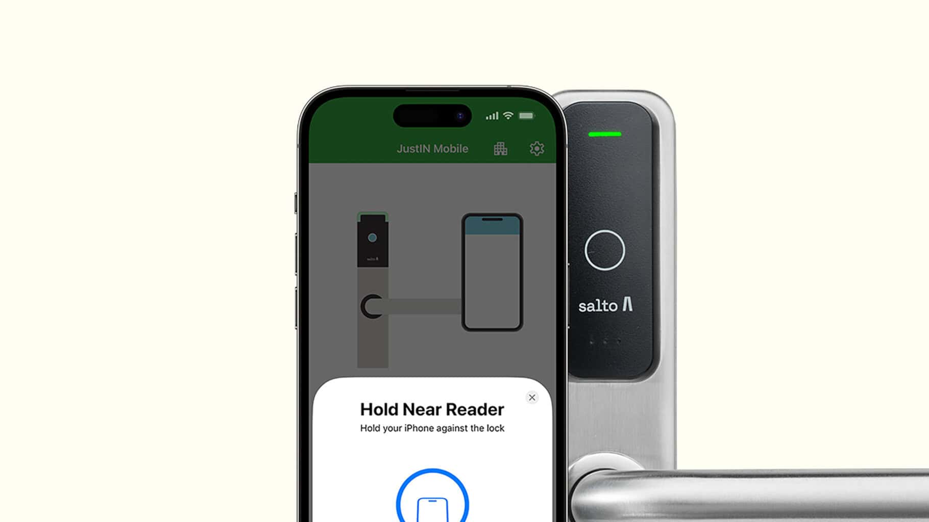 Salto ermöglicht eigenen Angaben zufolge als einer der ersten Anbieter von Zutrittskontrolllösungen NFC-basiertes digitales Schließen auf iOS-Geräten. © Salto