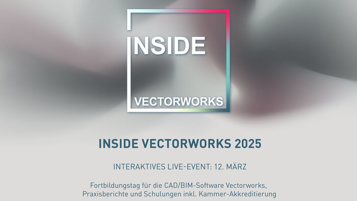Inside Vectorworks am 2.3.2025 © Computerworks