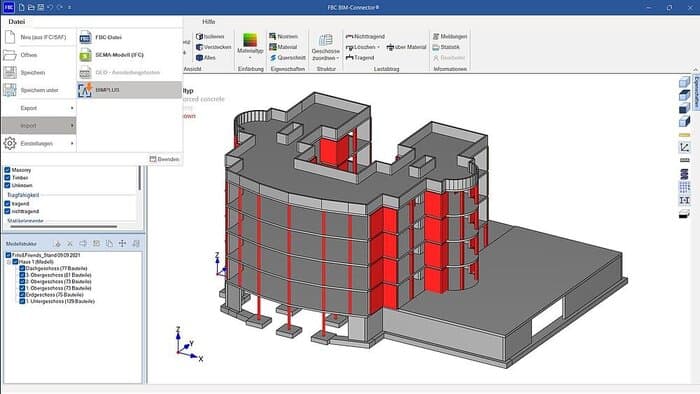 Mit dem Update auf ALLPLAN 2025 profitieren Tragwerksplaner von einer nahtlosen Integration zwischen BIMPLUS und dem FRILO BIM-Connector und damit von einem effizienteren Workflow. © ALLPLAN