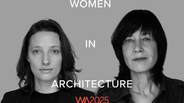 Die Referentinnen Ariane Wiegner und Professorin Bettina Kraus beleuchten anhand eigener Arbeiten das Thema urbane Nachverdichtung. © Aya Schamoni (Portrait Ariane Wiegner)