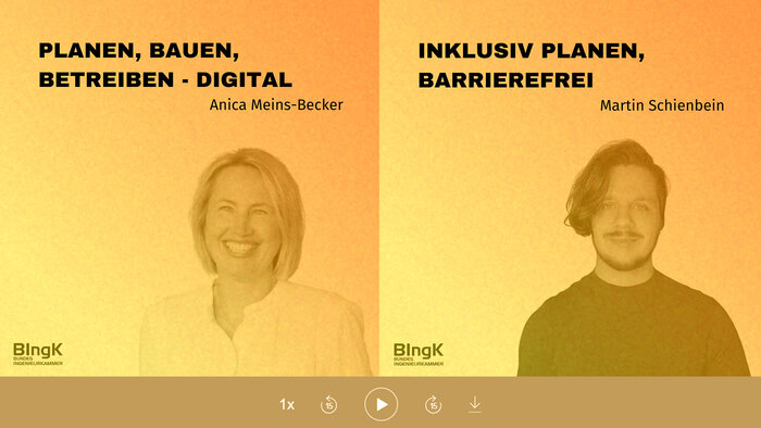 „Baustelle Bauwesen“ Podcastfolgen in Zusammenarbeit mit der Bundesingenieurkammer © Michael und Philip Kalkbrenner