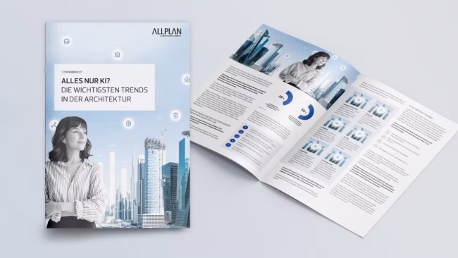 ALLPLAN hat Trendbericht „Alles nur KI?“ veröffentlicht. © ALLPLAN