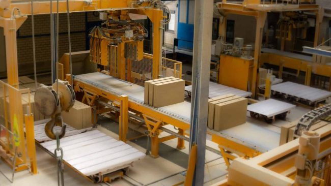 Bei der Herstellung von KS*ReCO können rund 40 Prozent CO₂-Emissionen eingespart werden. © E. Bayer Baustoffwerke GmbH + Co. KG