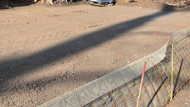 Abb. 1: Erosionsschutzmatte © Geotechnik-Institut-Dr.Höfer GmbH & Co. KG, Dortmund