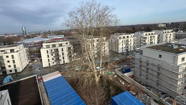 An der Querenburger Straße 47 in Bochum wächst mit dem Quartier Q47 ein lebendiges Wohnumfeld. © PORR