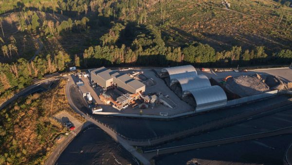 Anlage für die Aufbereitung von Rostaschen am Entsorgungszentrum Leppe in Lindlar © refer GmbH