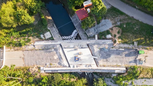 Brettachbrücke in Neuenstadt im Sanierungszustand © BIT Ingenieure AG