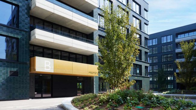 Mit dem „Inspire Neukölln“ hat Züblin ein zukunftsorientiertes Büroobjekt mit Green Building-Status realisiert. © Michael Kleber/CMF Capital GmbH