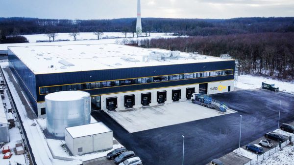 Das neue Sita-Logistikgebäude, errichtet auf dem letzten freien Grundstück in der Ferdinand-Braun-Straße © Sita Bauelemente GmbH