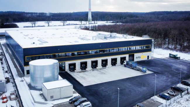 Das neue Sita-Logistikgebäude, errichtet auf dem letzten freien Grundstück in der Ferdinand-Braun-Straße © Sita Bauelemente GmbH