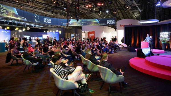 Design Plaza auf der Light + Building – Raum für Austausch, Trends und neue Perspektiven. © Messe Frankfurt Exhibition GmbH / Pietro Sutera