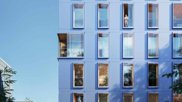 Die Bautiefe des Kastenfenstermoduls Soundline M beträgt 180 mm, Höhe und Breite werden dabei an das jeweilige Bauprojekt angepasst. © Alek Pluta für Solarlux GmbH