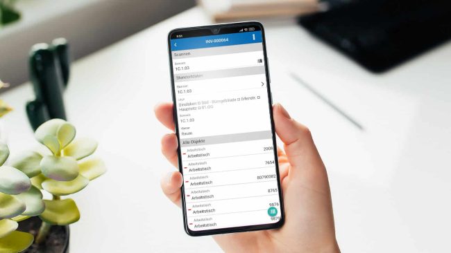 Die neue RIB FM App Inventory, Version 6.0, für digitale Inventuren, Objektaufnahmen und Standortprüfungen mit mobilen Geräten vor Ort ist ab sofort in einer neuen Version verfügbar. © RIB IMS GmbH