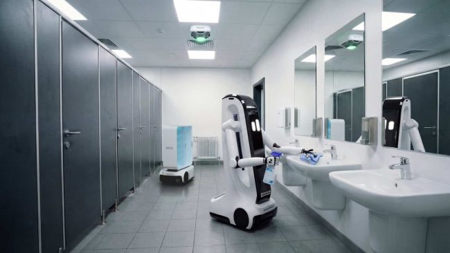 Digitale Helfer im Alltag: Kognitive Roboter entlasten Menschen dort, wo Personal fehlt. © NEURA ROBOTICS