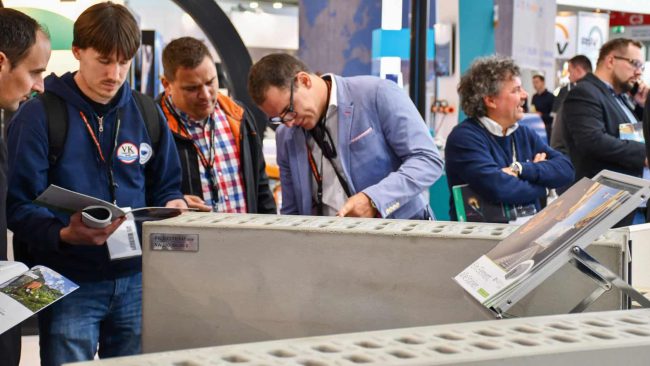 Entwässerungslösungen zum Anfassen – in der Erlebniswelt von BG-Graspointner auf der IFAT kein Problem. © BG-Graspointner