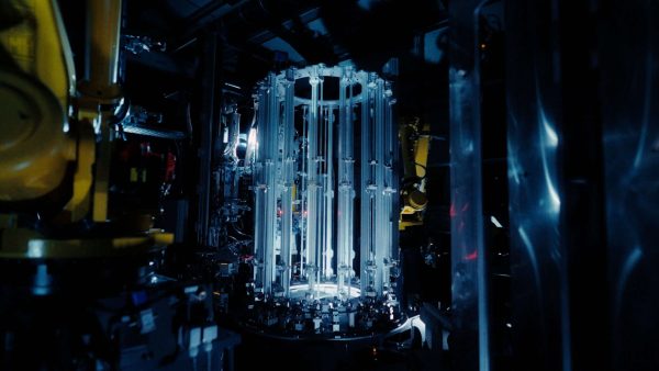 Frame:racer: Vollautomatisierte Rahmenfertigung – Taktzeiten von unter 20 Sekunden. © Swisspacer