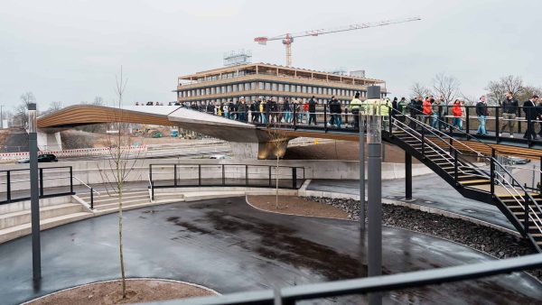Franklin-Steg in Mannheim eröffnet © MWSP, Andreas Henn