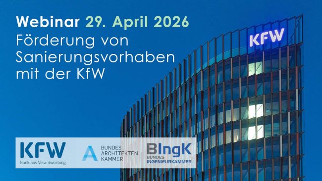 KfW-Online-Seminar für Kammermitglieder: Sanierung © KfW-Bildarchiv/Rüdiger Nehmzow