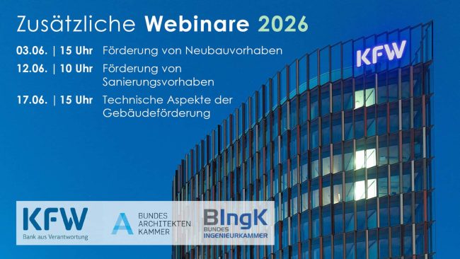 Zusätzliche KfW-Online-Seminare für Kammermitglieder © KfW-Bildarchiv/Rüdiger Nehmzow