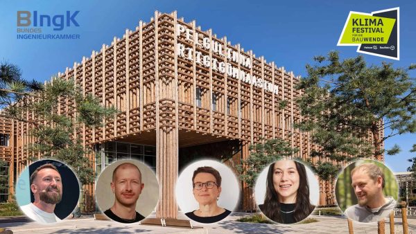 BIngK-Workshop beim Klimafestival 2025: Bauen mit nachwachsenden Rohstoffen © DIB