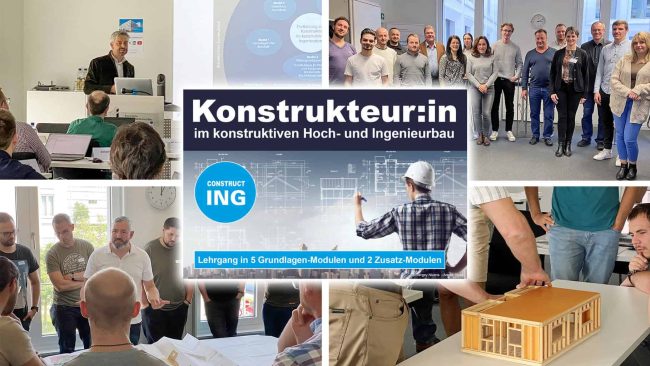 Konstrukteur:in im konstruktiven Hoch- und Ingenieurbau © Bayika