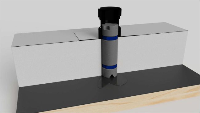 Mit Monitorix Roof IOT bietet Sihga eine Leckagenfrüherkennung bei Flachdächern. © SIHGA GmbH