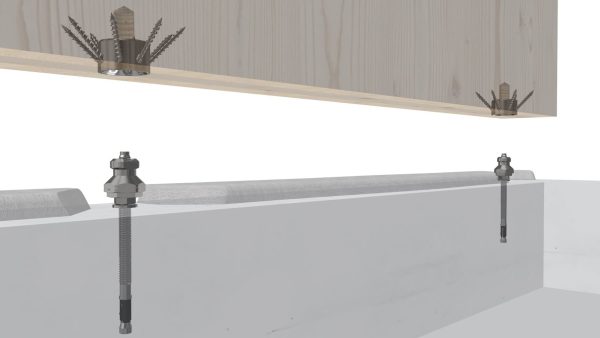 Modulix lässt sich vormontieren und sichert mit einer 45 Grad-Verschraubung eine zentrische Lastübertragung. © SIHGA GmbH