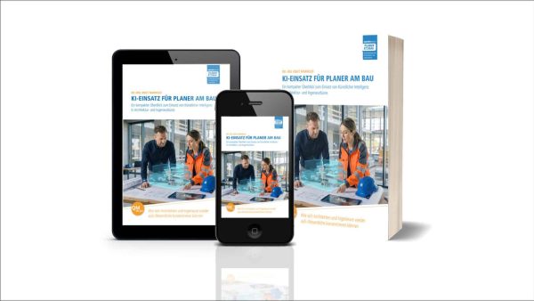 Neues eBook: KI-Einsatz für Planer am Bau – ein kompakter Überblick zum Einsatz von Künstlicher Intelligenz in Architektur- und Ingenieurbüros © QV_PaB