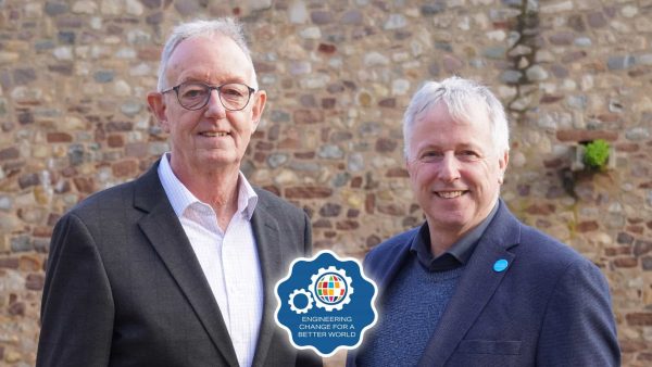 Prof. Axel Teichert (links), Präsident der Architektenkammer Sachsen-Anhalt, und Dipl.-Ing. Jörg Herrmann, Präsident der Ingenieurkammer Sachsen-Anhalt © Alina Bülter