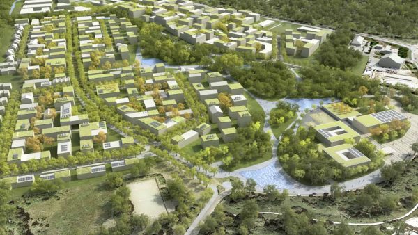 Quartiersentwicklung Königspark im Norden von Königs Wusterhausen. © Tchoban Voss Architekten