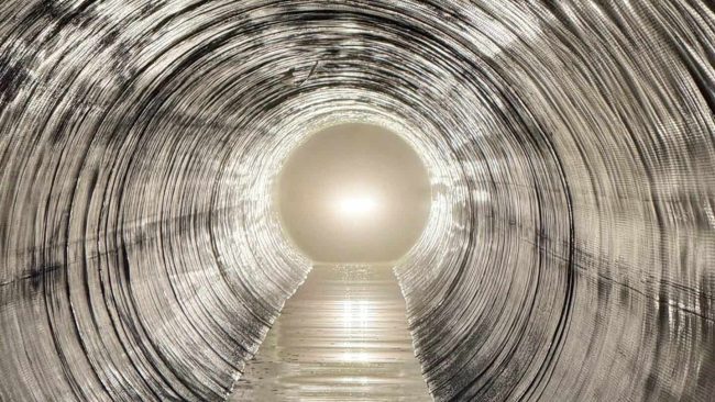 Sanierter Abwasserkanal durch das Inliner-Verfahren © IMPREG