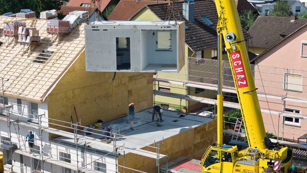 Trotz estrichfreier Ausführung erreichen die Module den erhöhten Schallschutz-Standard nach DIN 4109-2015. © Dennert