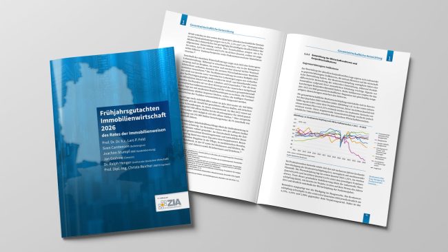 Frühjahrsgutachten Immobilienwirtschaft 2026 © ZIA