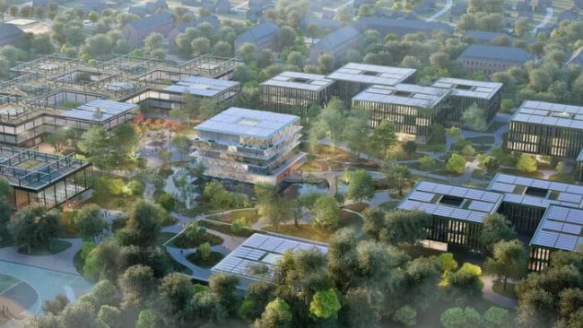 Die Helmut-Schmidt-Universität plant eine klimaneutrale Campusentwicklung im Stadtteil Jenfeld