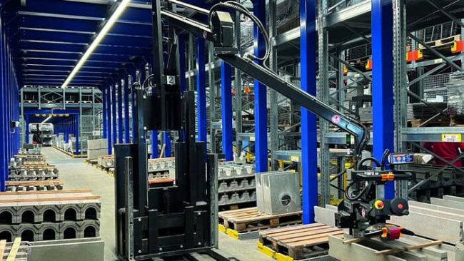 Faserfix Rinnen am Hauraton Lager © HAURATON GmbH & Co. KG