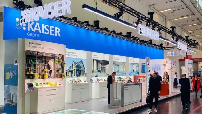 Auf der BAU 2025 präsentiert Kaiser in Halle A2 am Stand 101 Neuentwicklungen für die elektrische Gebäudeinstallation. © Kaiser GmbH & Co. KG