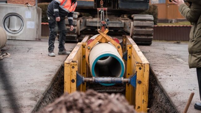 Erstes zementfreies Betonrohr © next.beton