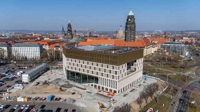 Luftbild Stadtforum Dresden © Richard Müller Studio