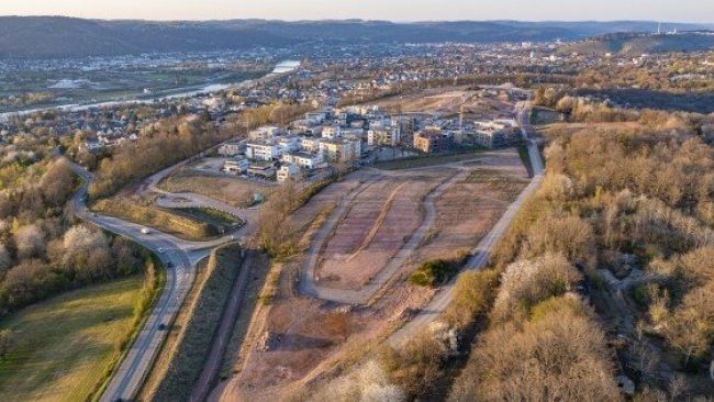 Auf dem Gelände der ehemaligen Kaserne Castelnau entsteht ein modernes