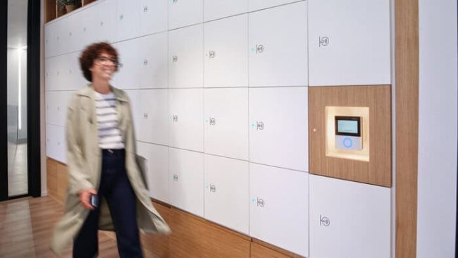 Smartes Locker-Management © Salto