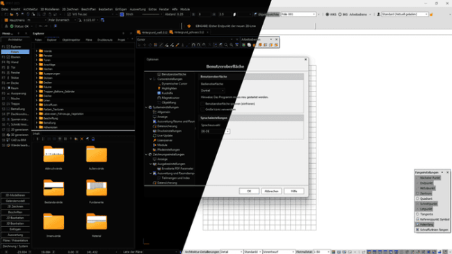 SPIRIT ist in der Version 2025 mit einem Hell- und einem Dunkelmodus ausgestattet © SOFTTECH GmbH