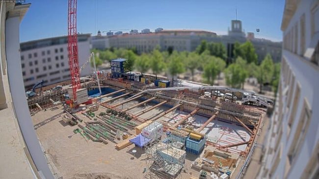 Seit Ende März 2025 führt der PORR Hochbau Berlin die Arbeiten im Rohbau beim Elisabeth-Selbert-Haus fort. © PORR