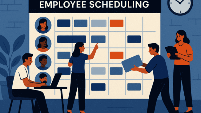 Effiziente Mitarbeitereinsatzplanung © StaWare | mit KI erstellt