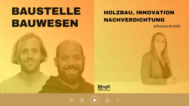 „Baustelle Bauwesen“ Podcast in Zusammenarbeit mit der Bundesingenieurkammer © Michael und Philip Kalkbrenner