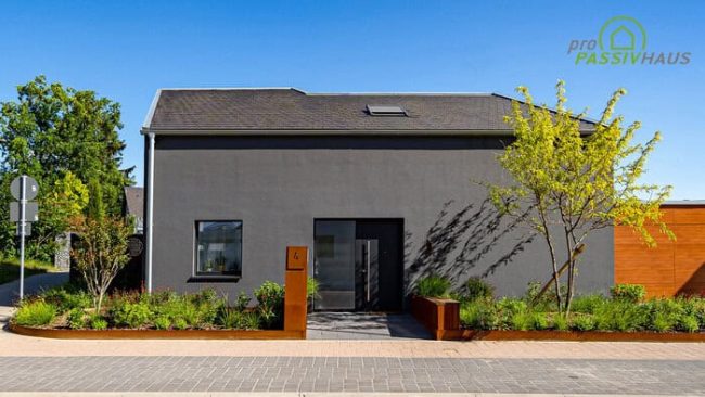 Der Bundesverband Pro Passivhaus fördert Wohnbauprojekte im Passivhausstandard künftig mit 750 Euro. © Pro Passivhaus/r-m-p architekten