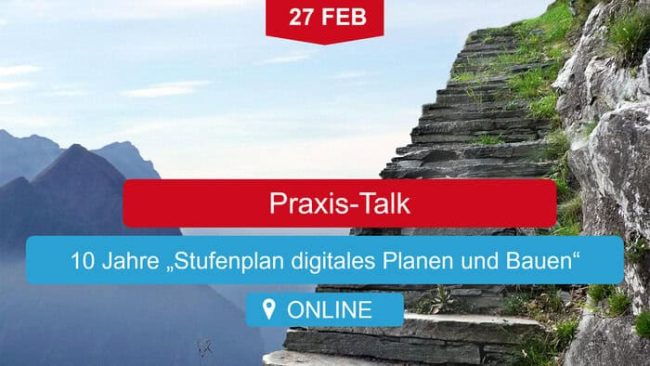 Praxis-Talk: 10 Jahre „Stufenplan digitales Planen und Bauen“ © Mittelstand-Digital Zentrum Bau